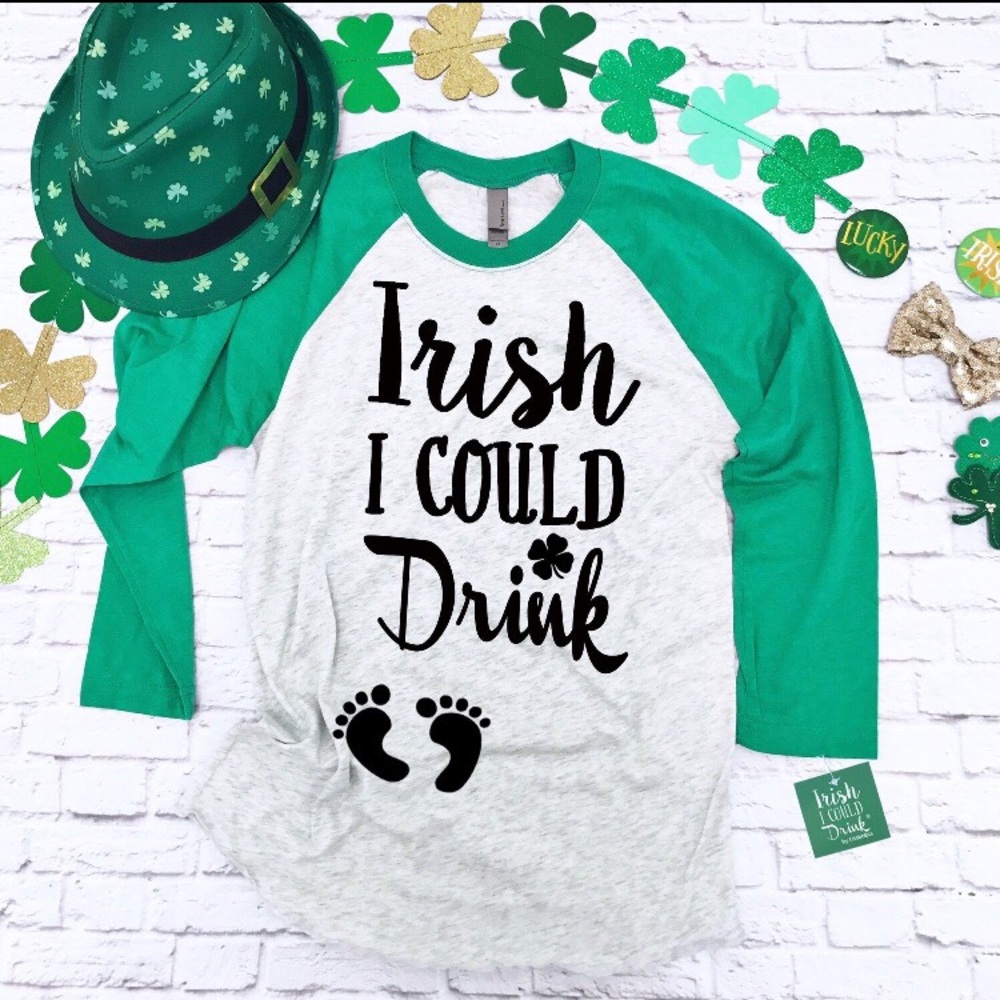 3 for $15 - Bundle 3 items and save - St Patty’s maternity top